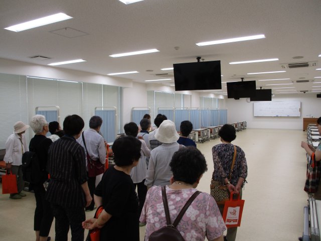 △鳥取看護大学3階実習室
