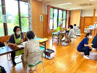 まちの保健室 in 昭和町自治公民館