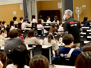 鳥取看護大学学生赤十字奉仕団研修会開催