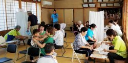 北栄町土下自治公民館で「まちの保健室」を開催しました