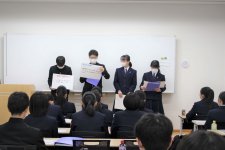 鳥取東高等学校のみなさんが校外学習で来学されました！ 